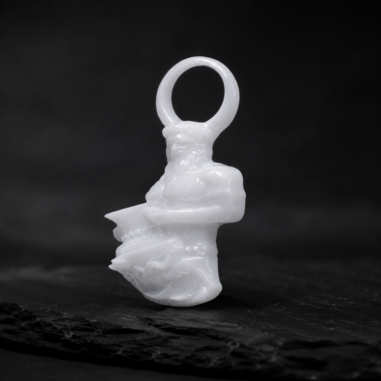 Wassermann Sternzeichen Charm – Keramik Anhänger Weiss