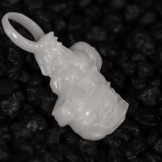 Wassermann Sternzeichen Charm – Keramik Anhänger Weiss