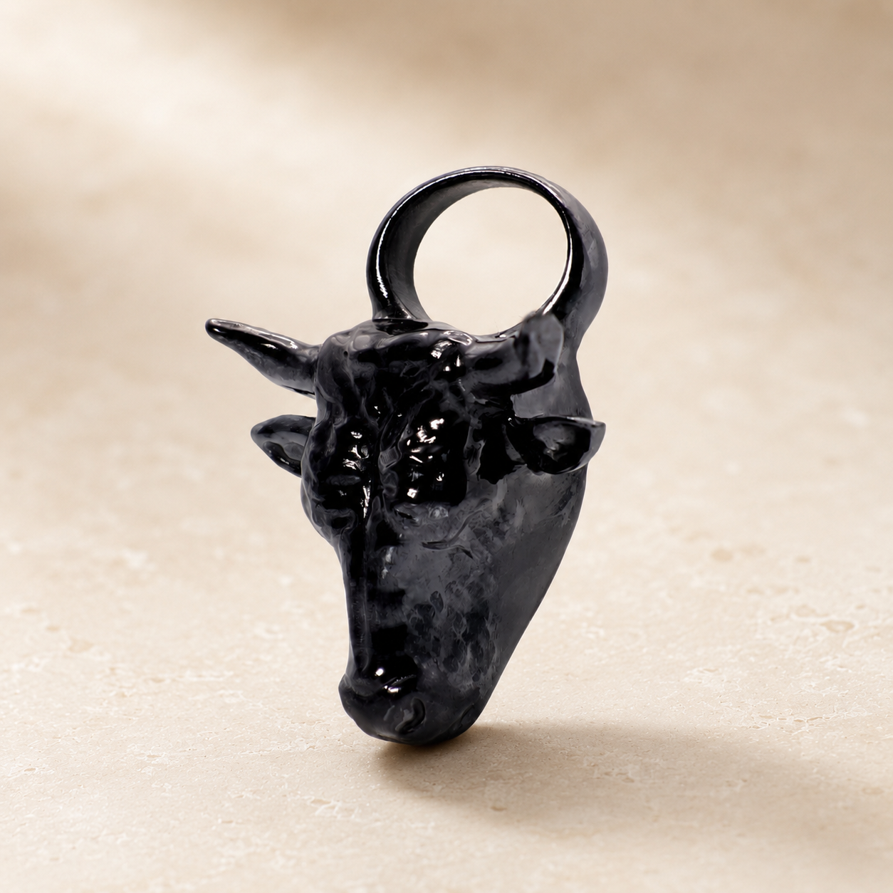 Stier Sternzeichen Charm – Keramik Anhänger