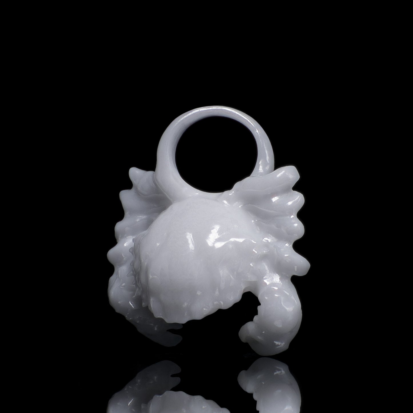 Krebs Sternzeichen Charm – Keramik Anhänger Weiss